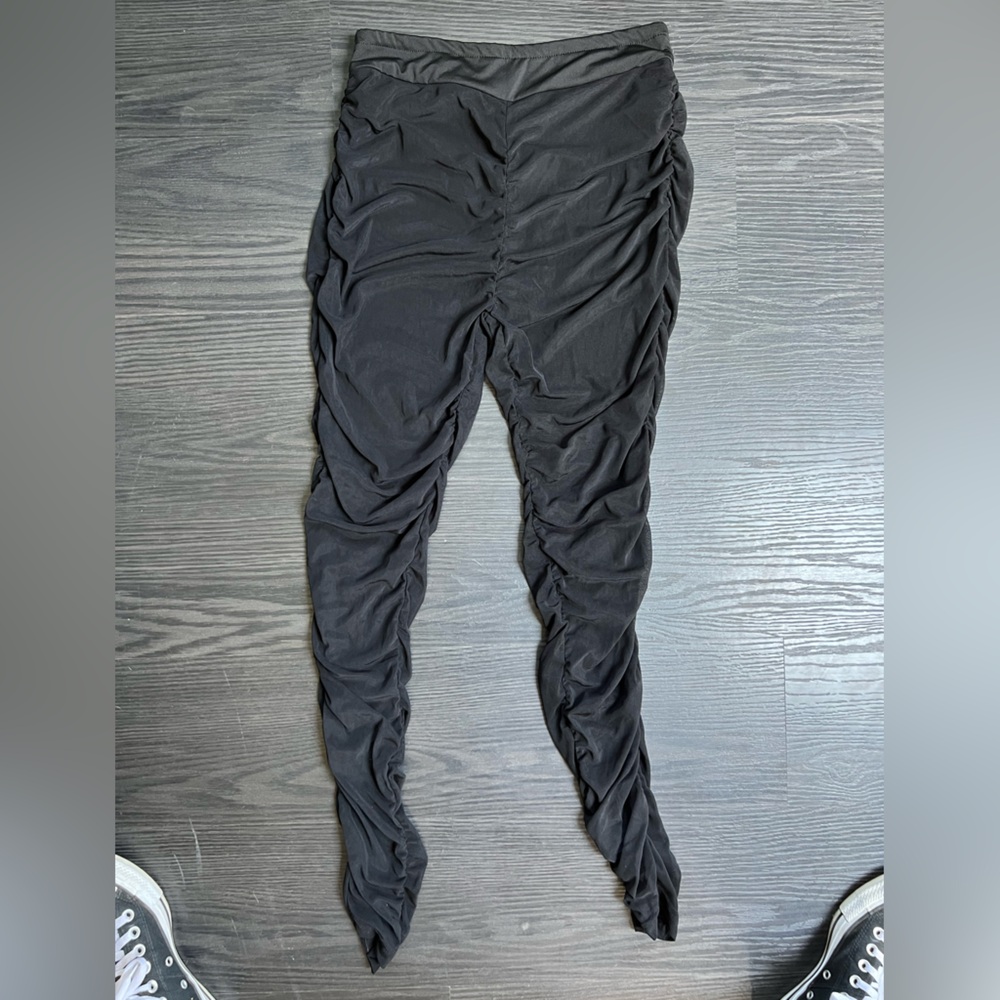 Mesh scrunch leggings